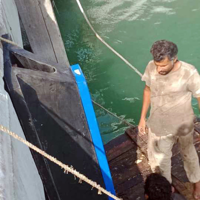 High Energy Absorption 1000mm V Type Fender For Ships And Boats