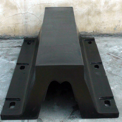Arch Rubber 1000mm Height Marine Fenders V Shape Profile For Boat Protection