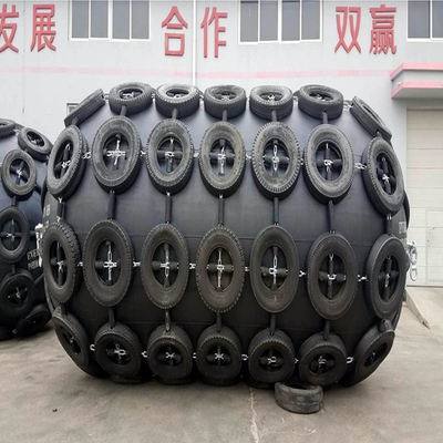 50kPa Quay Pneumatic Rubber Fender Offshore Platforms Floating Boat Dock