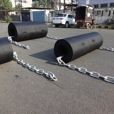 Rubber Cylindrical Marine Fenders Large High Plasticity