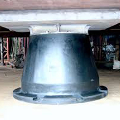 Marine Cone Rubber Fenders Cylindrical High Energy Absorption