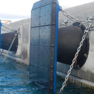 Marine Cone Rubber Fenders Cylindrical High Energy Absorption