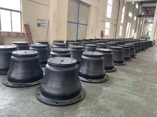 Fixed Cone Rubber Fenders Bumpers High Elastic