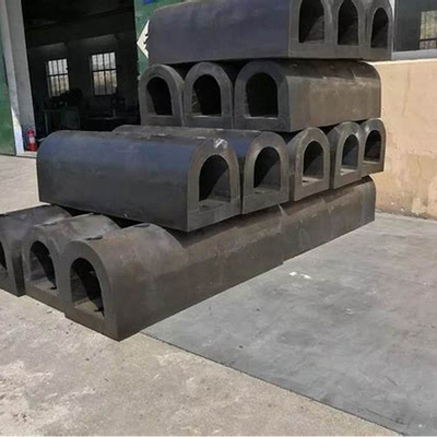 Anti Corrosion Superior D Type Fenders Pile Protectors Quay Wall Fenders Rubber Fender