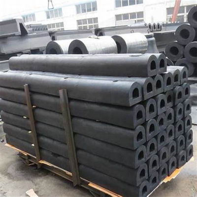 Anti Corrosion Superior D Type Fenders Pile Protectors Quay Wall Fenders Rubber Fender