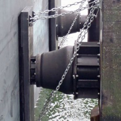 Excellent Elasticity Cone Rubber Fenders Twin Low Maintenance