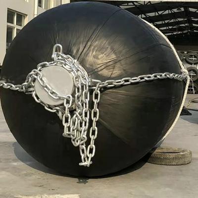 3.3 X 6.5m Submarine Fenders Factory Pneumatic Natural Rubber Semi