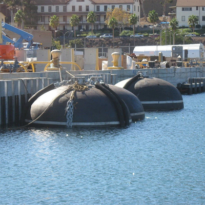 2500x5000mm Submarine Fenders Vertical Inflatable Boat Fenders