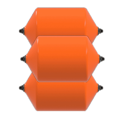 2.3*6.2m Floating Foam Fender With Military Grade Polyurea Outer Layer