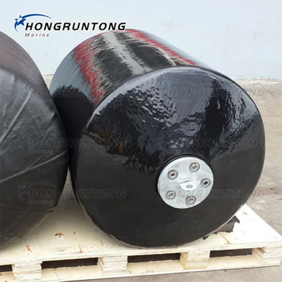 2x4m Floating Foam Fender With Chain Net 70kg/M³ Density 19mm Polyurea Thickness