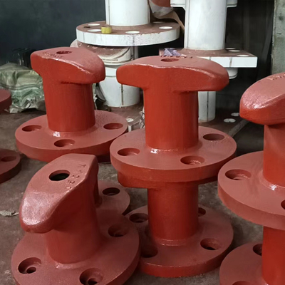 Steel Mooring Bollards Design With Silver Finish ISO 9001 Certification