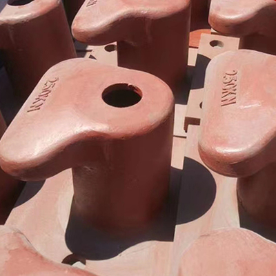 Customized Steel Mooring Bollards For Docking Standard Design Silver Finish