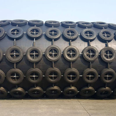 D1000 L1500 Marine Pneumatic Rubber Fender Pontoon Buoy Inflatable