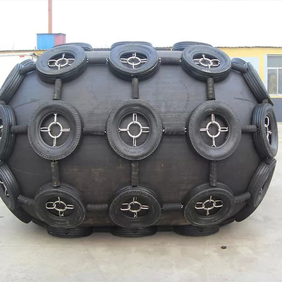 Tensile Strength Impact Resistant Pneumatic Marine Fender with Cylindrical Shape