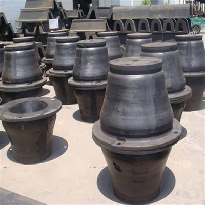 Customized Black Cone Rubber Fenders for Ship Docking System Solutions