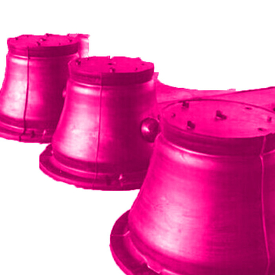 China Made Cone Rubber Fender with Bolt Accessories Impact Resistance