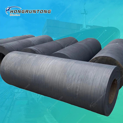 Black Cylindrical Marine Fenders Durable Fenders For High Impact And Low Maintenance