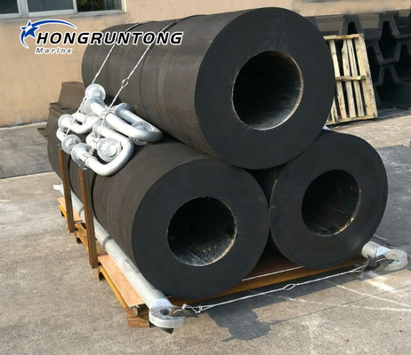 Iso Uv Resistance Marine Cylindrical Fenders Marine Equipment Marine Rubber Fenders
