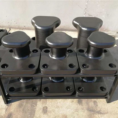 Wind Resistance Mooring Bollards Corrosion Resistance Pier Post for Cargo Ship Terminals