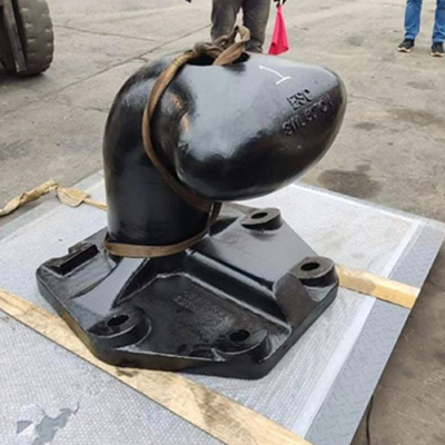 Wind Resistance Mooring Bollards Corrosion Resistance Pier Post for Cargo Ship Terminals