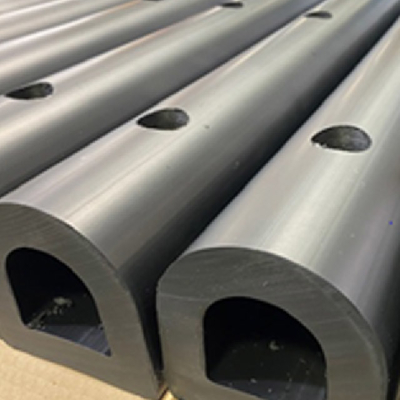 Dock Rubber Fender High Impact Resistance D Type Fenders for Cargo Terminals