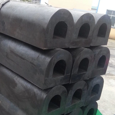 Dock Rubber Fender High Impact Resistance D Type Fenders for Cargo Terminals
