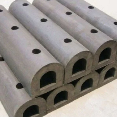 Dock Rubber Fender High Impact Resistance D Type Fenders for Cargo Terminals