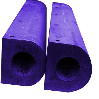 Dock Rubber Fender High Impact Resistance D Type Fenders for Cargo Terminals