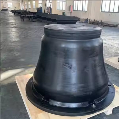 Marine Equipment Cone Rubber Fender Used To Prevent Ships From Colliding Against Docks
