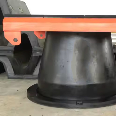 Dock Ship Protection High Impact Resistance Cone Rubber Fenders With Long Lifespa
