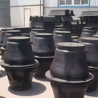 Dock Ship Protection High Impact Resistance Cone Rubber Fenders With Long Lifespa
