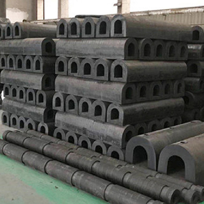 Customized Dock D Type Fenders Tugboat Rubber Fender For Porting