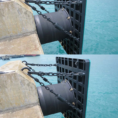 China Professional Super Cell Boat Rubber Fender Marine For Docking