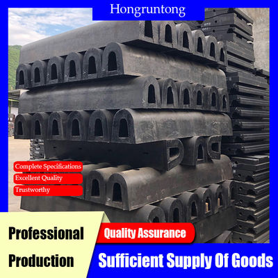Solid D Rubber Fenders Reliable Shoreline Defense Easy Installation Design