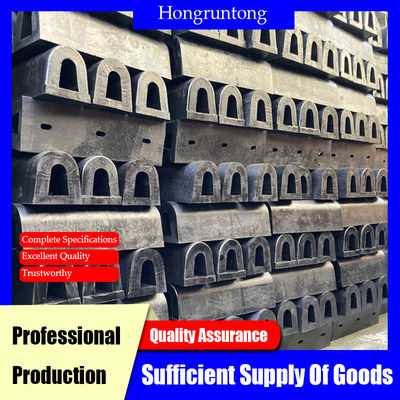 Solid D Rubber Fenders Reliable Shoreline Defense Easy Installation Design