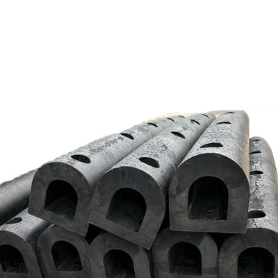 Solid D Rubber Fenders Reliable Shoreline Defense Easy Installation Design