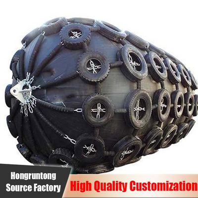 2.0m Pneumatic Rubber Fender Extreme Durability Low Maintenance Oil Resistant Surface