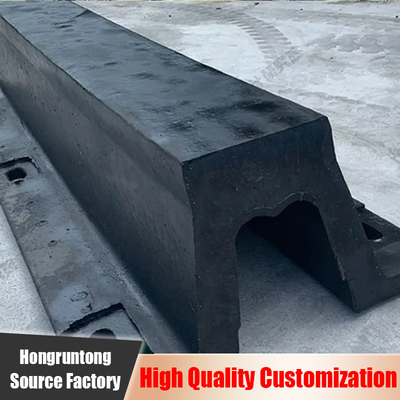 Marine V Type Fender Rigid Simple Molded One Piece Rubber