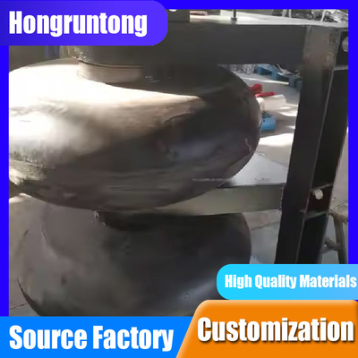 Vessel Berthing Roller Fender Smooth Rolling Reduced Hull Friction Custom Size