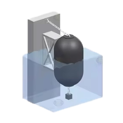Submersible Dock Fenders Abrasion Resistant Low Maintenance Customizable Sizes