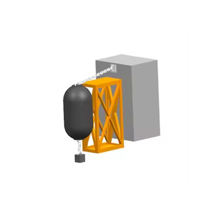 Dock Fenders Lightweight Structure High Tensile Strength UV Resistant Coating