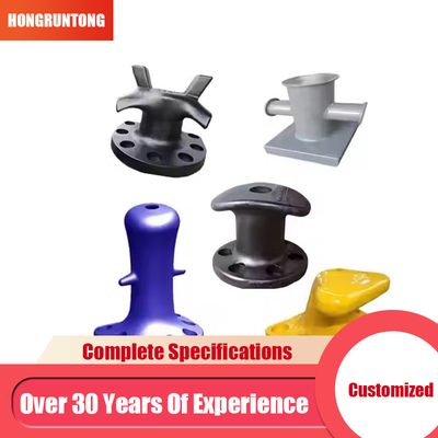 Marine Bollards High Tensile Saltwater Resistant Low Maintenance Cost Long Service Life