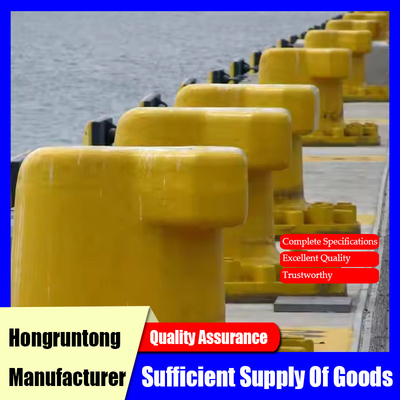 Ship Mooring Bollards Robust Design Weatherproof Protection Corrosion Resistant