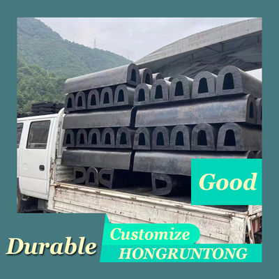 D Rubber Fender Strong Compression Strength Long Lasting Elasticity Reliable Dock Protection