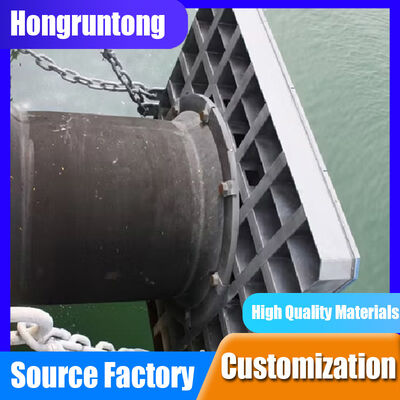 Dock Rubber Fender Strong Impact Protection Weather Resistant Easy Installation