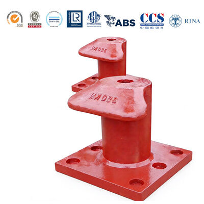 Berthing Bollards Saltwater Corrosion Resistant UV Protected Coating High Tensile Strength