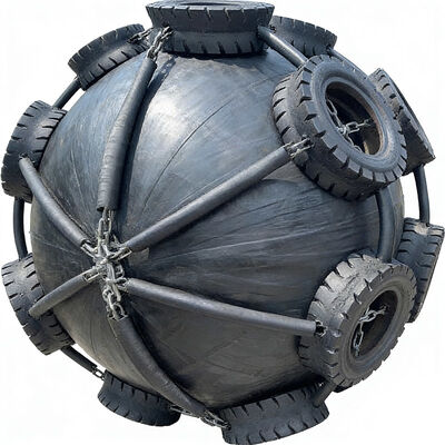 Inflatable Rubber Fender High Impact Absorption Excellent Seawater Resistance Lightweight
