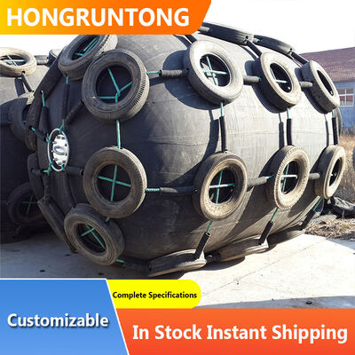 Inflatable Rubber Fender High Impact Absorption Excellent Seawater Resistance Lightweight