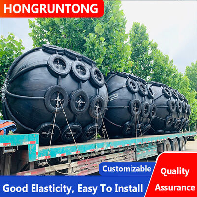 Yokohama Pneumatic Fender Superior Anti Collision Reinforced Rubber Durability Stable