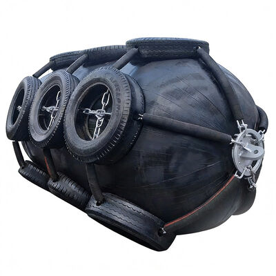 Inflatable Rubber Fender Strong Tear Resistance Rapid Air Filling Long Service Life